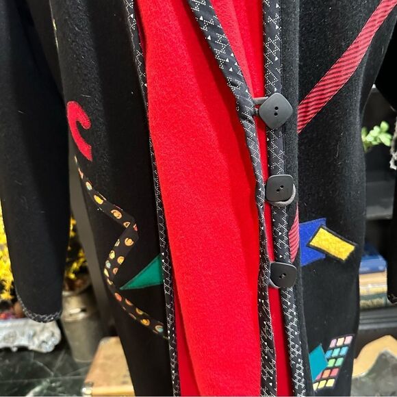 Lynn Murray Vintage Wool Trench Coat • Size Large • Classic 80s/90s - Picture 3 of 16